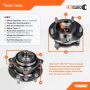 DORMAN 950-006 Pre-Pressed Hub Assembly - Front