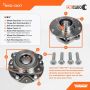 DORMAN 950-007 Pre-Pressed Hub Assembly - Front