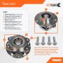 DORMAN 950-007 Pre-Pressed Hub Assembly - Front