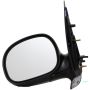 DORMAN 955-002 Side View Mirror - Left, Power, Non-Heated, No Signal, Black