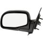 DORMAN 955-006 Side View Mirror - Left, Manual, Black