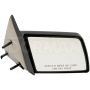DORMAN 955-052 Side View Mirror - Right, Sail Mount, Stationary, Plastic