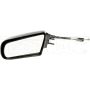 DORMAN 955-107 Side View Mirror - Left, Manual Remote Black