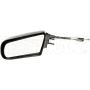 DORMAN 955-107 Side View Mirror - Left, Manual Remote Black