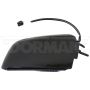 DORMAN 955-122 Side View Mirror - Left, Power Remote; Black; With 117mm 4.5 In. Base