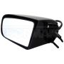 DORMAN 955-122 Side View Mirror - Left, Power Remote; Black; With 117mm 4.5 In. Base
