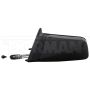 DORMAN 955-127 Side View Mirror - Left, Cable Controlled Black