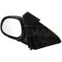 DORMAN 955-138 Side View Mirror - Left, Manual Remote Black