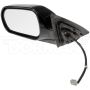 DORMAN 955-158 Side View Mirror - Left, Power, Black, Non-Heated, Folding