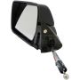 DORMAN 955-238 Side View Mirror - Left, Manual Remote, Black