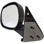 DORMAN 955-255 Side View Mirror - Left, Manual, Black, Textured