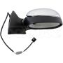DORMAN 955-346 Side View Mirror - Right, Power. Without Signal, Chrome Cover + Black Base