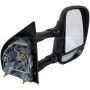 DORMAN 955-362 Side View Mirror - Right, Manual, Telescopic, Black