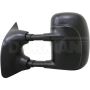 DORMAN 955-363 Side View Mirror - Left, Power, Telescopic, Black, Round Plug