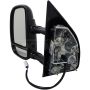 DORMAN 955-363 Side View Mirror - Left, Power, Telescopic, Black, Round Plug