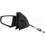 DORMAN 955-397 Side View Mirror - Left, Manual Black