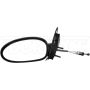 DORMAN 955-401 Side View Mirror - Left, Manual Remote Black