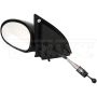 DORMAN 955-401 Side View Mirror - Left, Manual Remote Black
