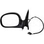 DORMAN 955-680 Side View Mirror - Left Power with Signal Black