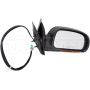 DORMAN 955-825 Side View Mirror Right Power, Manual Folding, with Amber Lens
