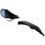 DORMAN 955-892 Side View Mirror Left Power, with Memory, Foldaway; Black