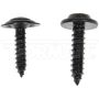 DORMAN 961-021D Trim Screw Assortment - Black - No.8, No.10