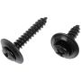 DORMAN 961-205 Trim Screw - Black - No. 8 x 5/8 In., 1 In.