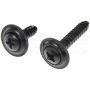 DORMAN 961-205D Trim Screw Assortment - Black - No.8 X 5/8 In., 1 In.
