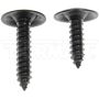 DORMAN 961-210D Trim Screw Assortment - Black - No.10 X 3/4 In., 1 In.
