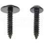 DORMAN 961-220D Trim Screw Assortment - Black - No.8, M4.2