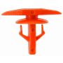 DORMAN 963-098D Weather Strip Retainer - 6 mm Hole, 8 mm Stem, 5x15 mm Head