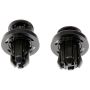 DORMAN 963-157D Push-Type Bumper And Fender Liner Retainer - Fits 10 MM Hole