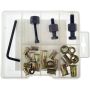 DORMAN 963-997 Rivet Nuts And Hand Tool Assortment - #10-24, 1/4-20, 5/16-18