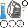 Victor Reinz 08-35054-01 Engine Crankcase Cover Gasket Set