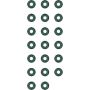 Victor Reinz 12-33457-01 Engine Valve Stem Oil Seal Set