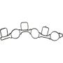 Victor Reinz 71-36069-00 Engine Intake Manifold Gasket