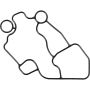 Victor Reinz 71-37576-00 Engine Oil Filter Adapter Gasket