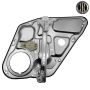 AISIN RPAK-030 Power Window Regulator Assembly w  Motor