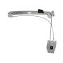 AISIN RPB-025 Power Window Regulator Assembly w o Motor