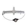AISIN RPFD-025 Power Window Regulator Assembly w o Motor