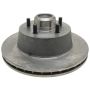 Raybestos 7038R Raybestos R-Line Brake Rotor & Hub Assy