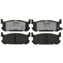 Raybestos EHT1002 Raybestos Element3 Hybrid Brake Pad Set