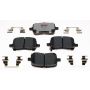 Raybestos EHT1028H Raybestos Element3 Hybrid Brake Pad Set