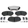 Raybestos EHT1038H Raybestos Element3 Hybrid Brake Pad Set
