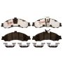 Raybestos EHT1043H Raybestos Element3 Hybrid Brake Pad Set