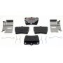 Raybestos EHT1051H Raybestos Element3 Hybrid Brake Pad Set