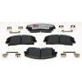 Raybestos EHT1056AH Raybestos Element3 Hybrid Brake Pad Set