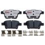 Raybestos EHT1071H Raybestos Element3 Hybrid Brake Pad Set