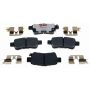 Raybestos EHT1088H Raybestos Element3 Hybrid Brake Pad Set