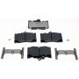Raybestos EHT1118H Raybestos Element3 Hybrid Brake Pad Set